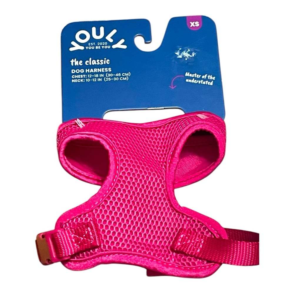 XS Pink Dog Harness NEW